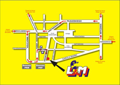 L&M Print - Mapa dojazdu